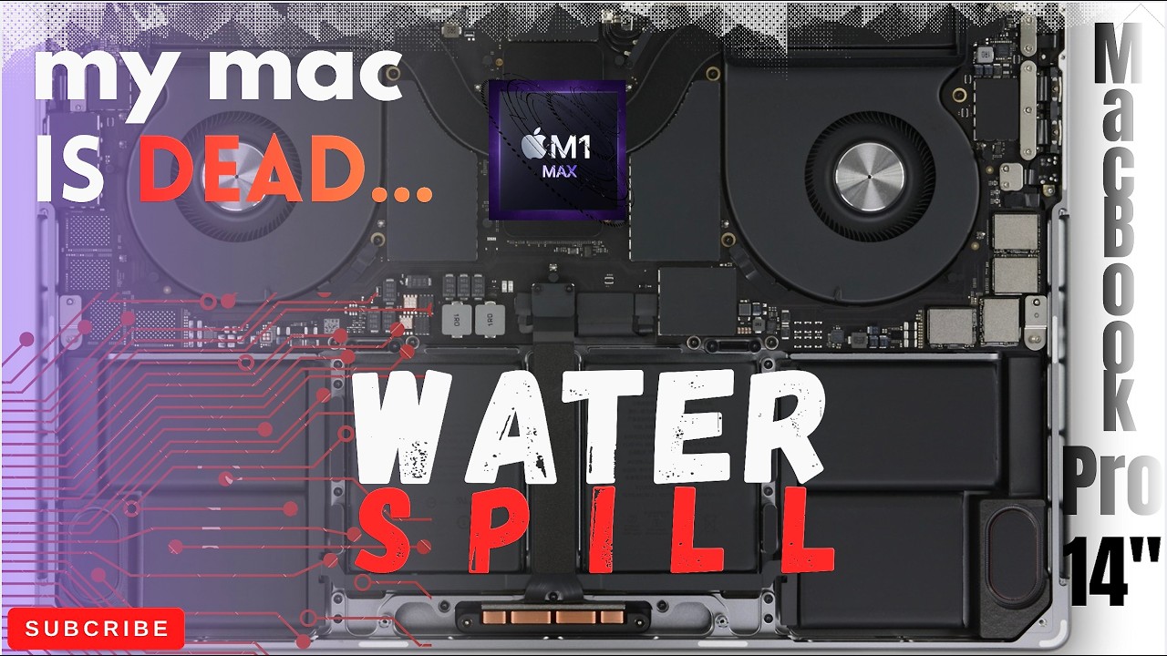 MacBook Pro Water Damage 💦 | Let's Fix It. - YouTube