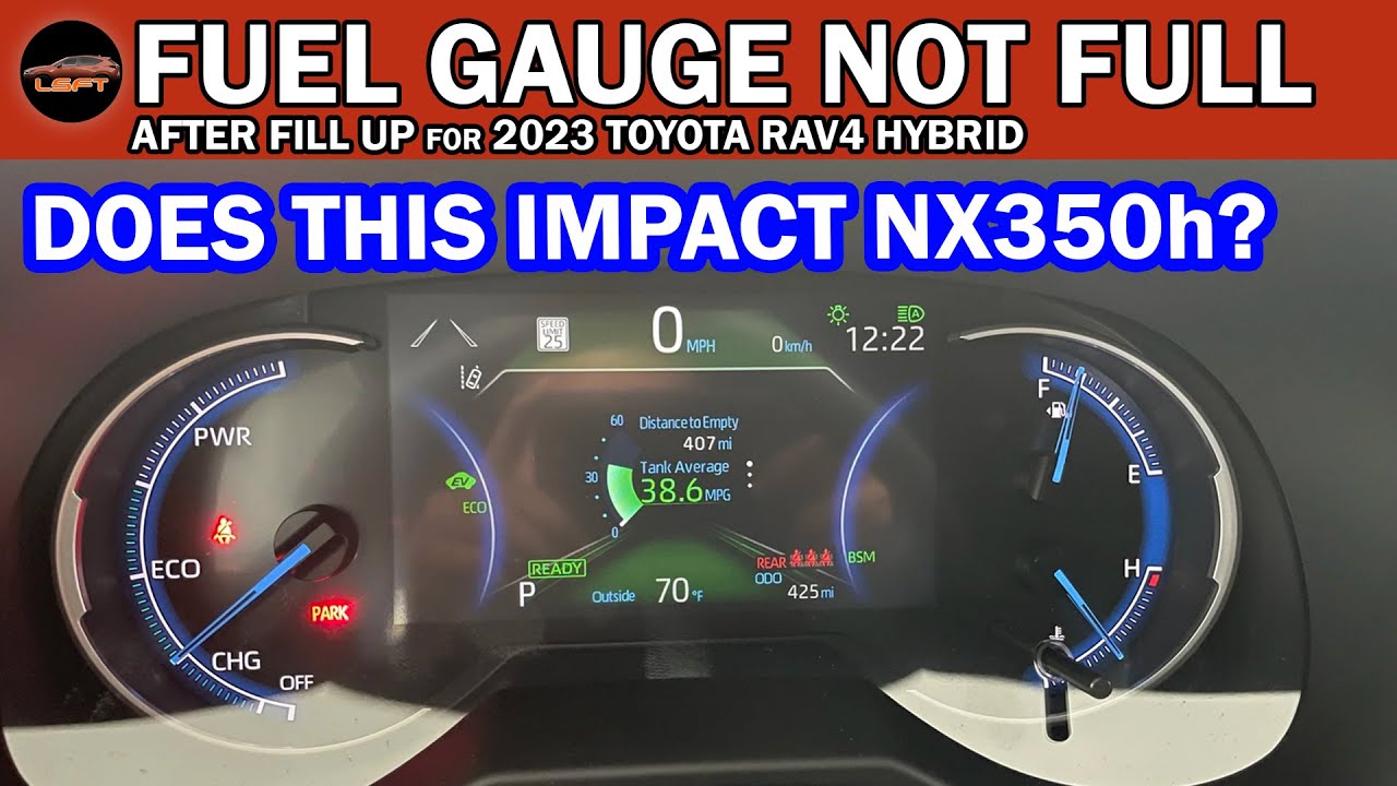 Fuel Gauge Does Not Read Full After Refueling