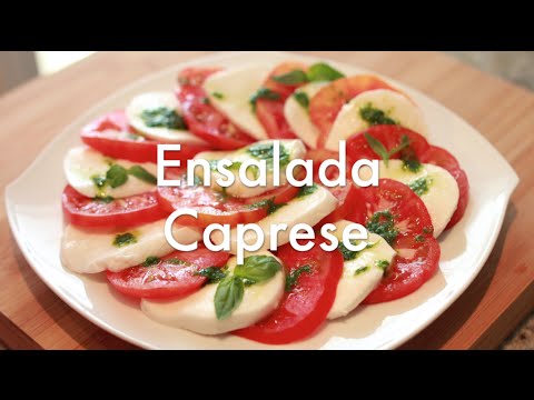 Video: Cómo Hacer Ensalada Caprese