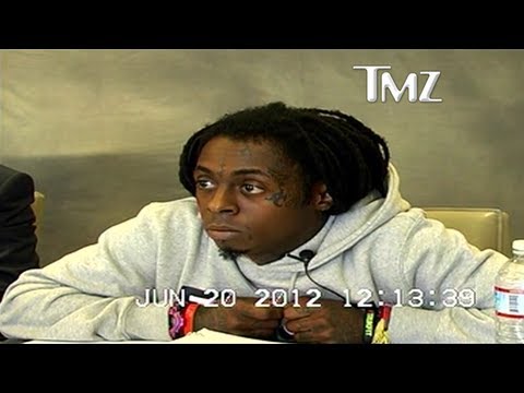 Lil Wayne Not Giving AF At His Deposition