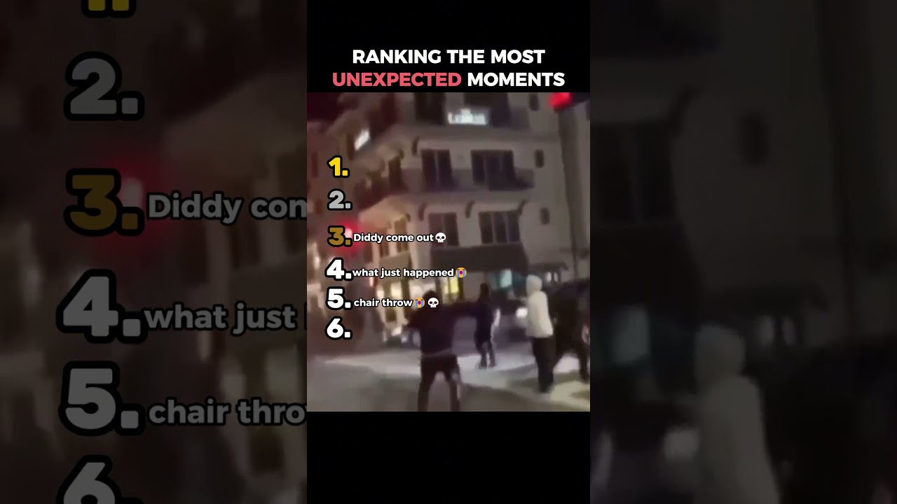 Ranking The Most Unexpected Moments Ever 