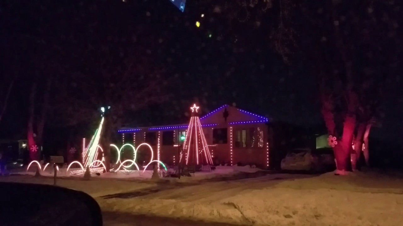 Christmas lights show in burbank, IL 22 YouTube