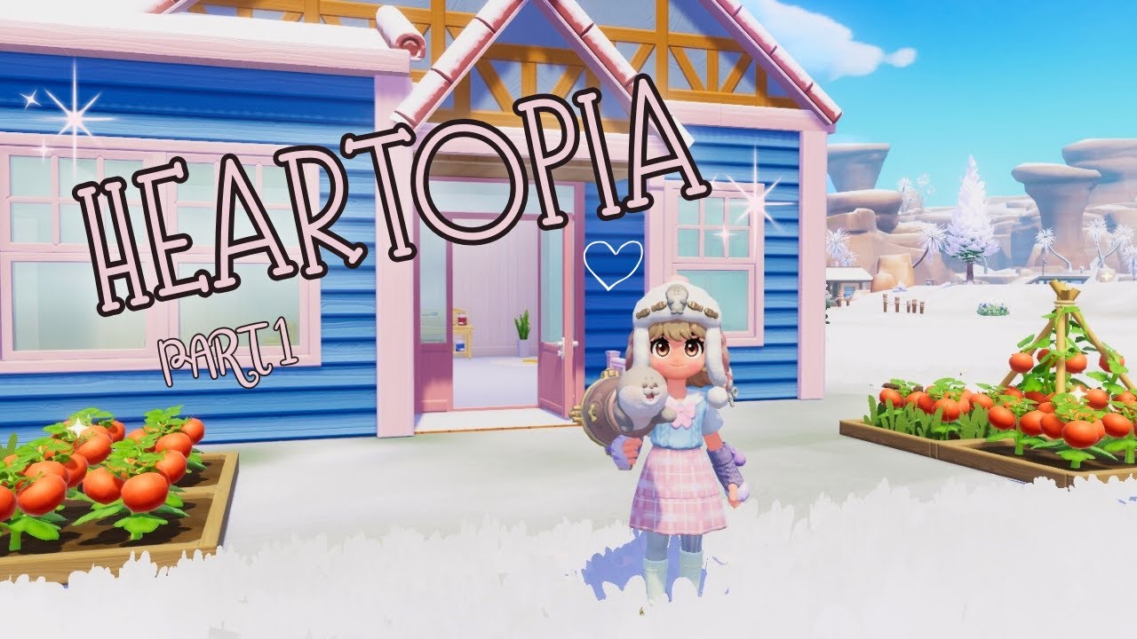 This is the CUTEST game everr!! ♡ (Heartopia gameplay) PART 1