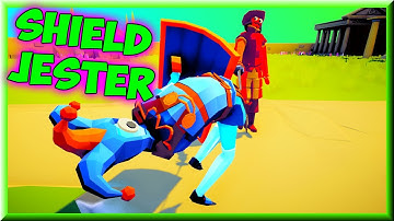 Shield Jester vs Every Faction 1v1 - TABS MODS GAMEPLAY