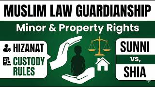 MUSLIM LAW MINOR & GUARDIANSHIP | SUNNI VS SHIA | PROPERTY RIGHTS EXPLAINED