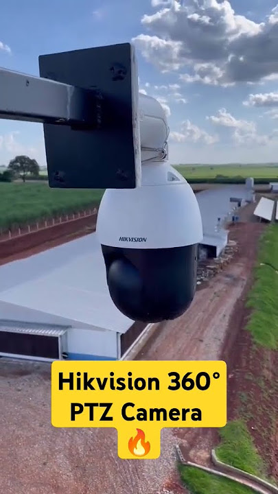 Hikvision 360° PTZ Camera 🔥📸✅#camera #cctvcamera #ptzcameras #cctv #hikvisioncctvcamera #dji