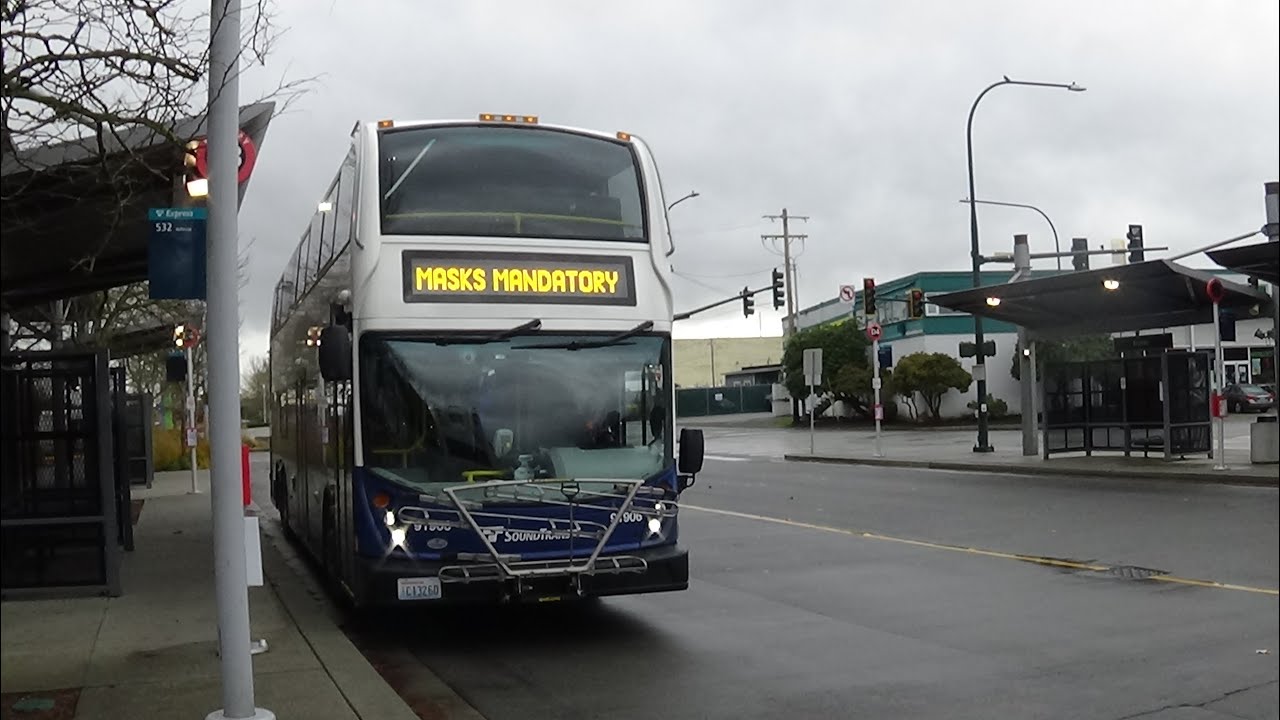 Sound transit rt 512 to Everett via Lynnwood 23 - YouTube