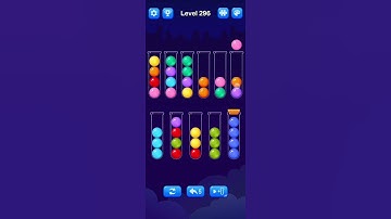 Ball Sort Level 296 Walkthrough Solution Android/iOS