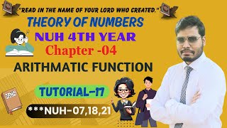 Chapter-04 [ Arithmetic Function ] Tutorial - 17,*** NUH-07,18,21 (Class- 91)