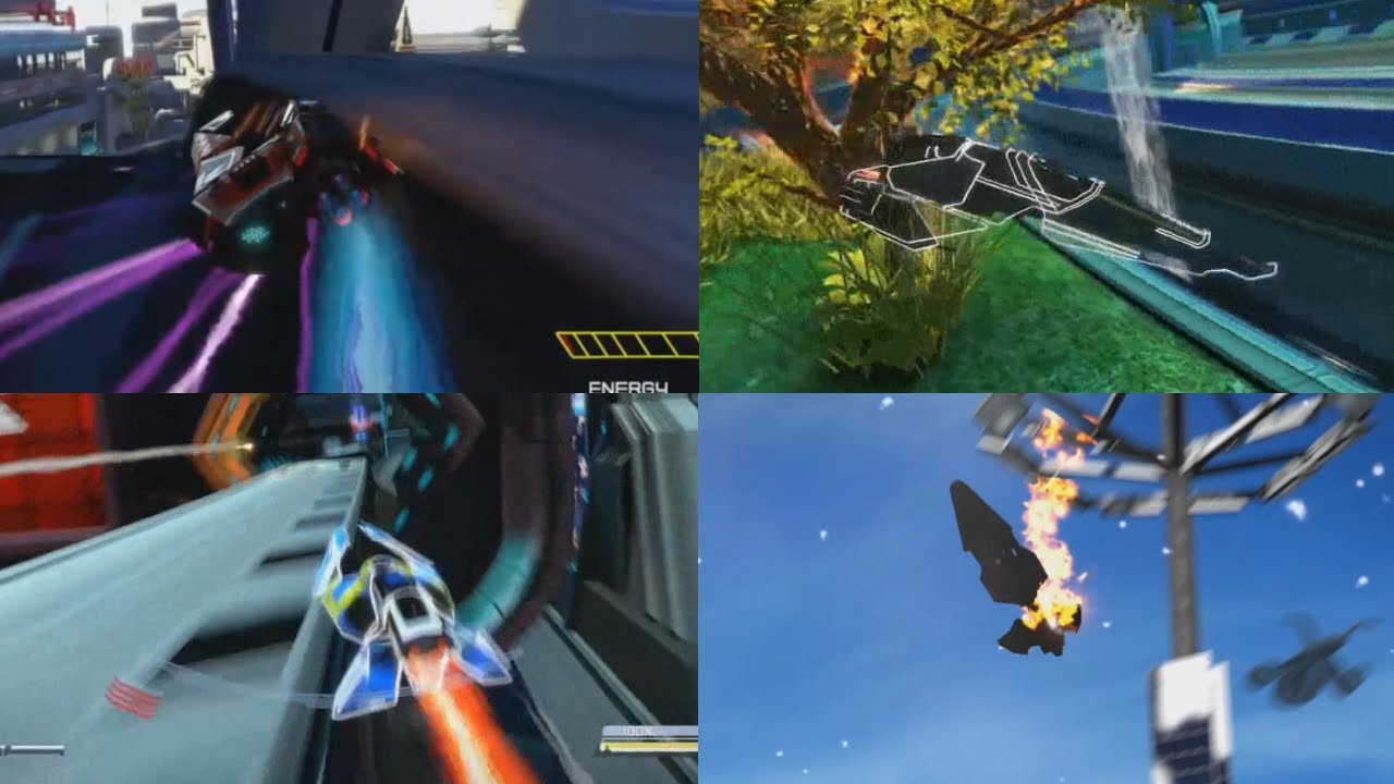 WipEout Omega Collection PS4 - Compilation of Insane/Weird/Stupid Moments