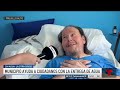 Encamados y adultos mayores sin gota de agua
