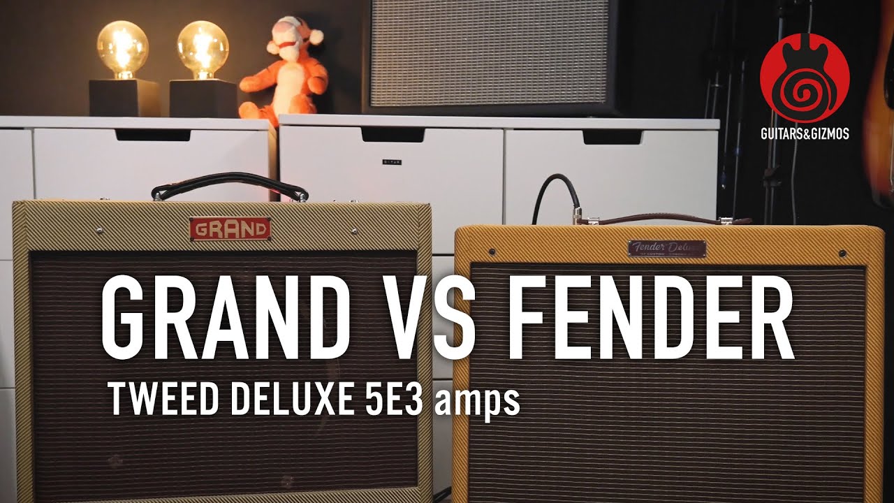 Fender Deluxe vs Grand Deluxe. 5E3 Tweed amp comparison. - YouTube