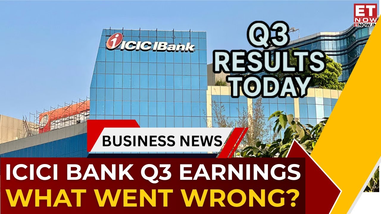ICICI Bank Q3 Results: Net profit declines 4%, ROA Slips, Provisions Spike! What Went Wrong? |ET Now