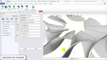 5 Axis Milling - 4. Interactive Cut Operation