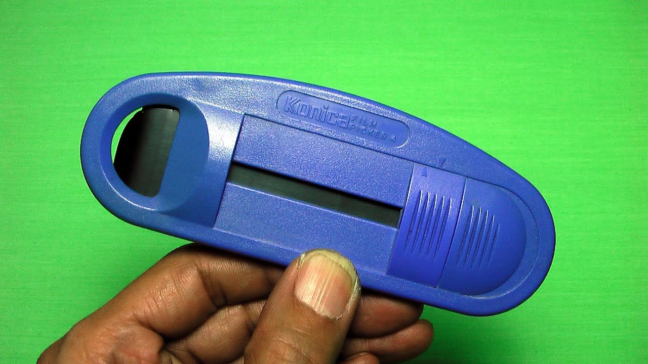 フィルムピッカーの使い方 KONICA FILM PICKER 4 How to use 1980s