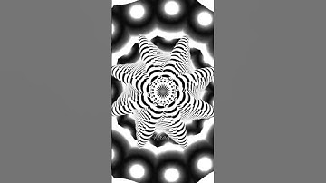 psychedelic symmetry in particle physics mandala effect #shorts #trippy #optical #psychill #video