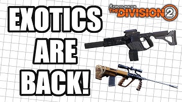 A Look At The INSANE TU10 Exotic Buffs! | Division 2 TU10 PTS Phase 2