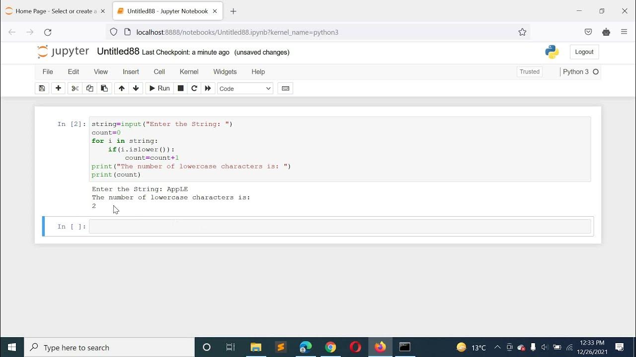 Python Program to Count Number of Lowercase Characters in a String ...