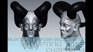Sculpting Time | Blender | ZBrush | Substance Painter | Chapter 14