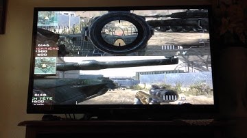 Video test MW3 ACOG Sniper L118A-MSR (Partie1)