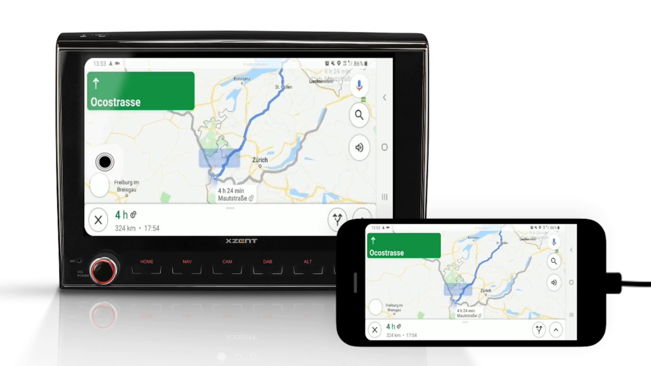 X-427 · 2-DIN Infotainer / Naviceiver with DAB+, USB and Bluetooth