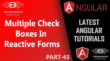 45 | Multiple Check Boxes In Reactive Forms Angular | Angular Reactive Forms | Angular (Hindi/Urdu)