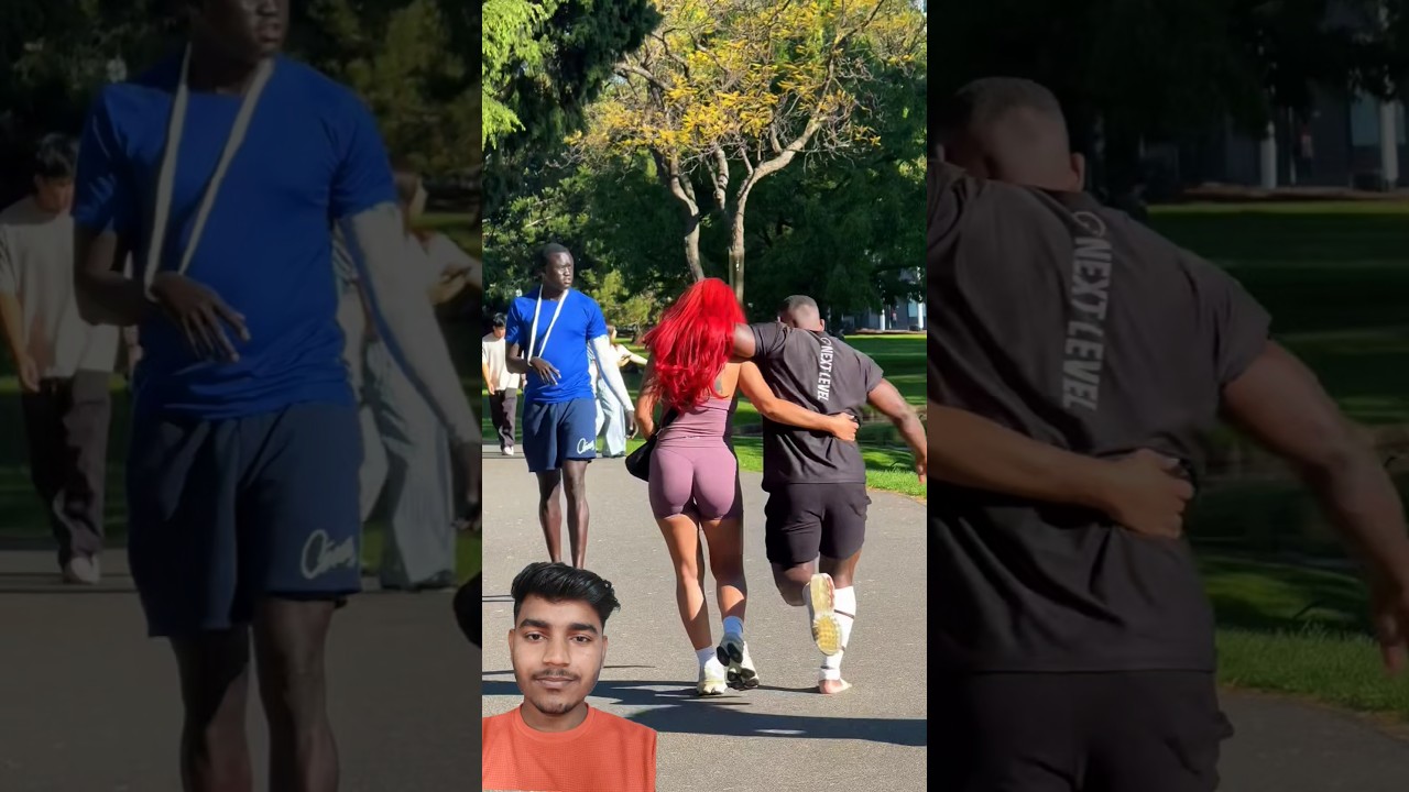 A disabled duckling helps his cat friend 🐥 