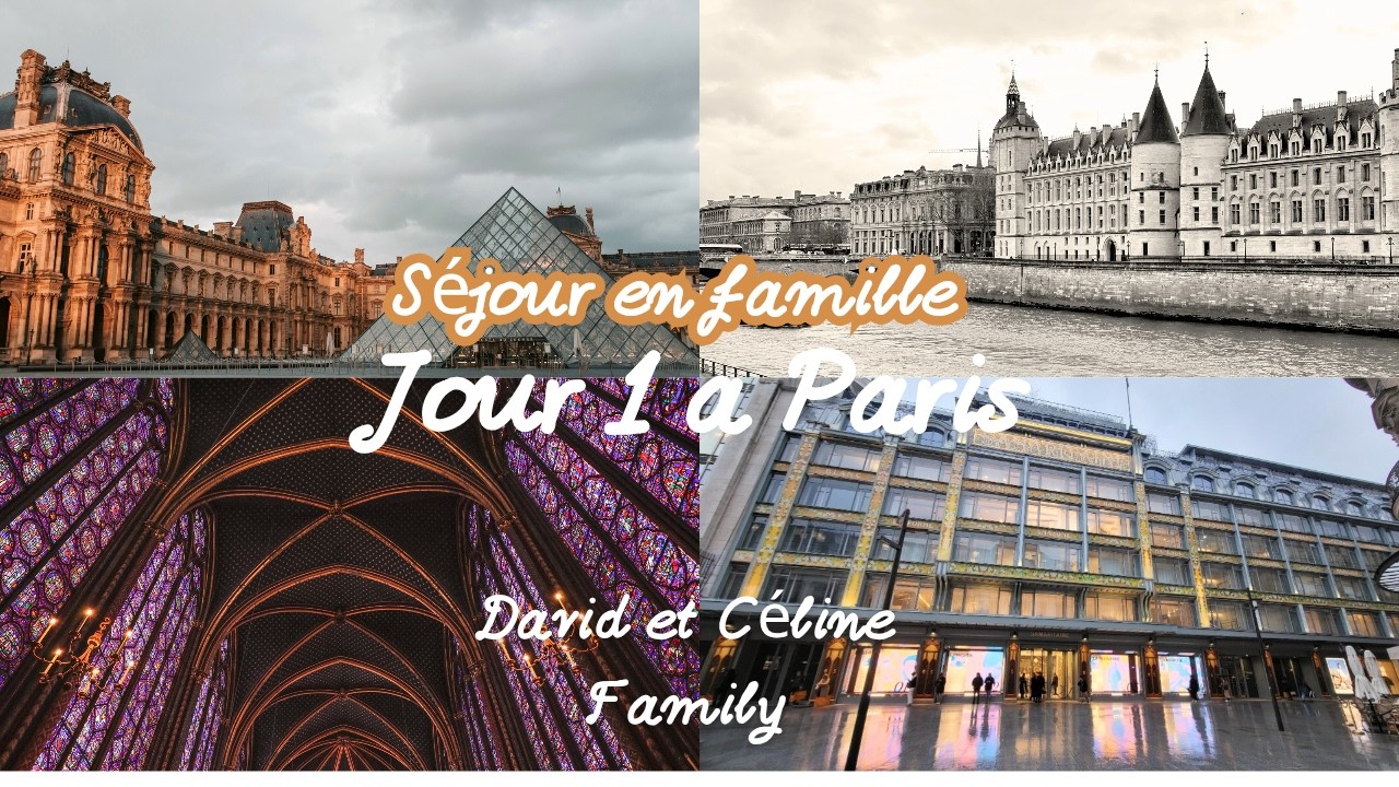 Paris Le Louvre, La conciergerie, La Sainte Chapelle jour 1 en famille 2025