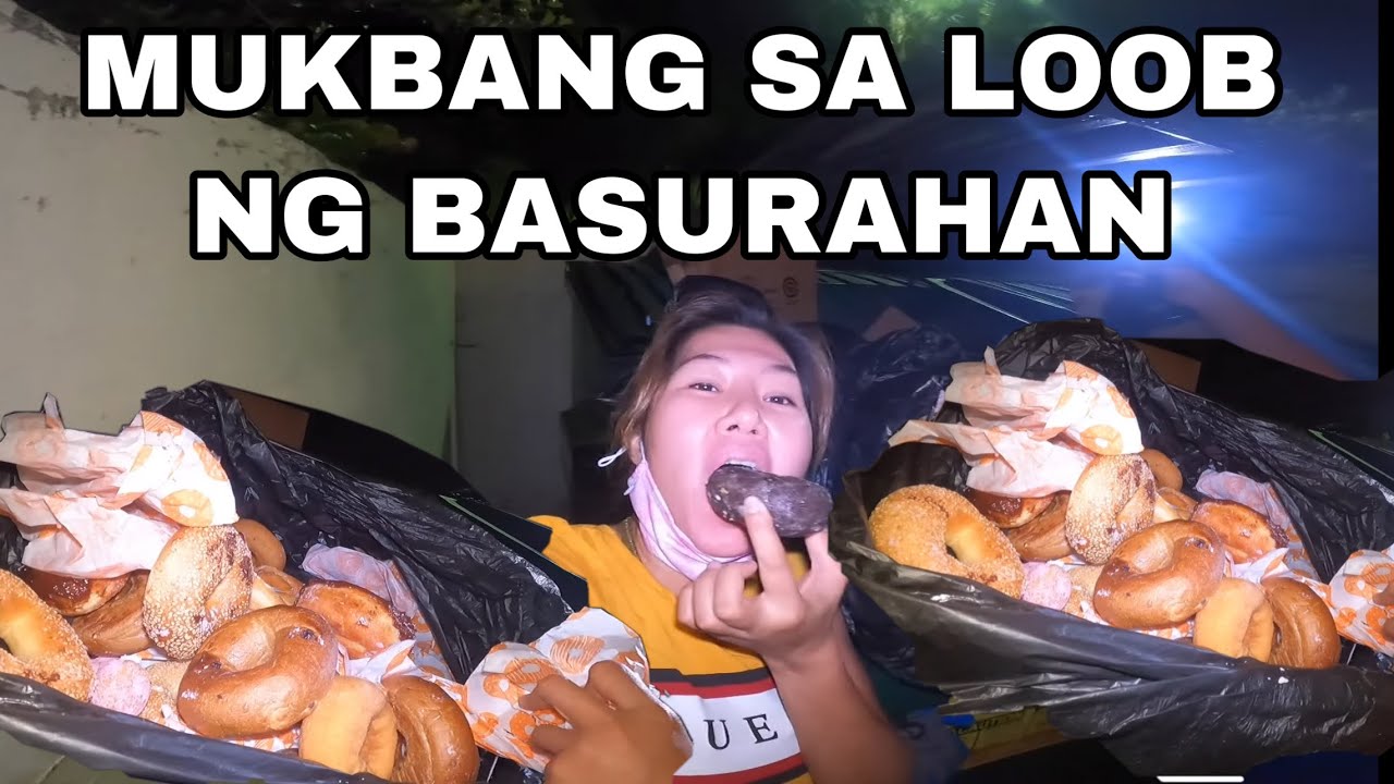DUMPSTER DIVING  INABOT NG GUTOM SA BASURAHAN (DUNOT MUKBANG)