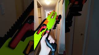 Nerf Rival Jupiter XIX-1000 Firing Demonstration #nerf #rival #jupiter #blaster #demo #springer