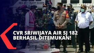 Rekaman Suara Pilot Pesawat Sriwijaya Air SJ 182 Ditemukan