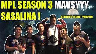 Download Lagu MAVSYYY IPAPASOK NA SA MPL SEASON 3 | SECRET WEAPON NA WATER BOY | MOBILE LEGENDS MP3