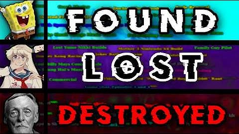 The lost Media Iceberg Explained