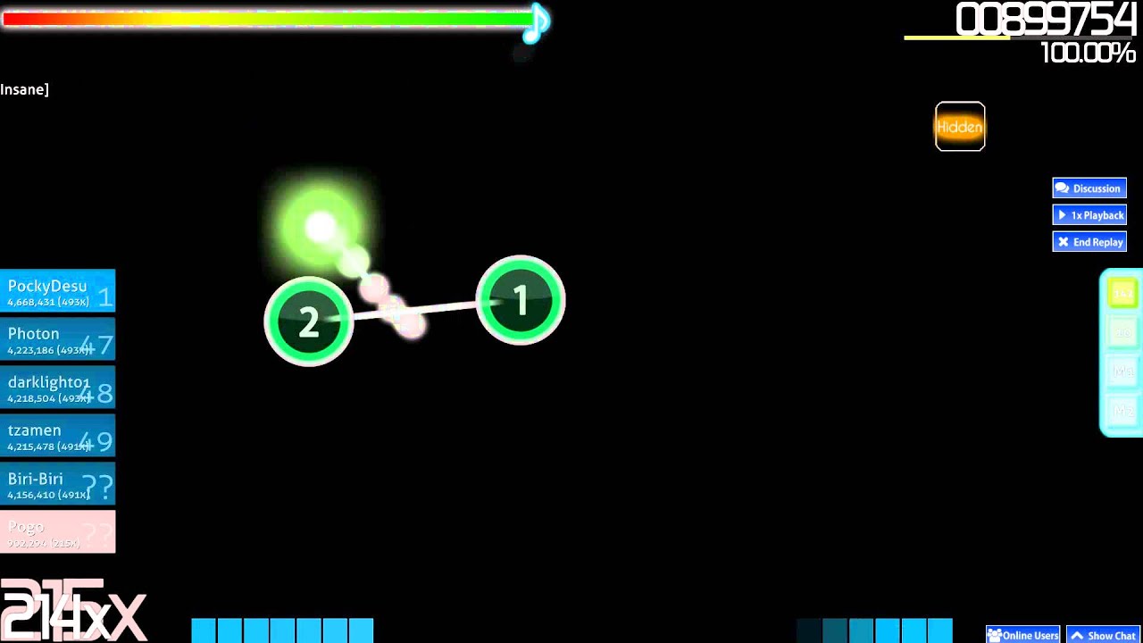 Mikakuning! OP - Tomadoi Recipe (TV Size) [Insane] Full combo + HD