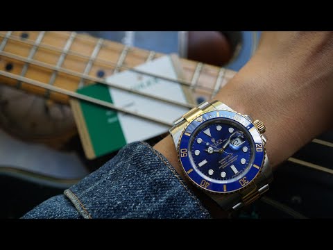 Rolex Blue Submariner 116613LB Gold & Steel 2017