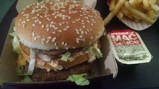 Sriracha Big Mac Taste Test