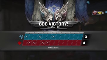 Gears 5 - Winter Armor Baird Character Skin Multiplayer Gameplay