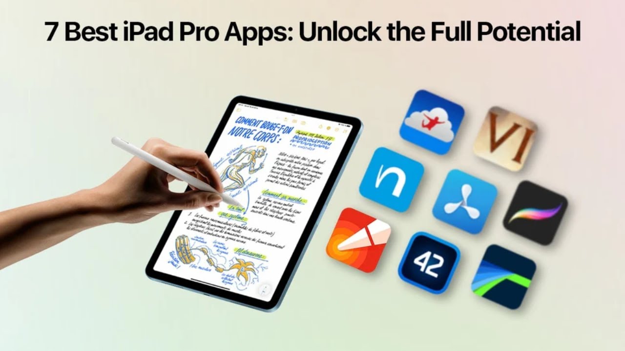 7 Best iPad Apps for Apple Pencil You Should Use - YouTube