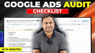 Google Ads Quick Audit Template (10mints) | Umar Tazkeer