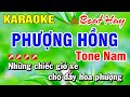 Karaoke Phượng Hồng (Beat Hay) Tone Nam Nhạc Sống | Hoài Phong