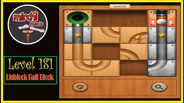 Unblock Ball-Block Puzzle || Level - 181 || Walk Through ||
