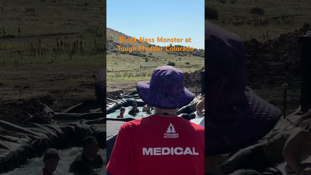 Block Ness Monster at Tough Mudder Colorado 