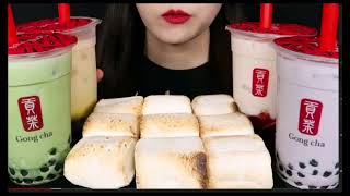 Asmr Bubble Tea And Marshmallows