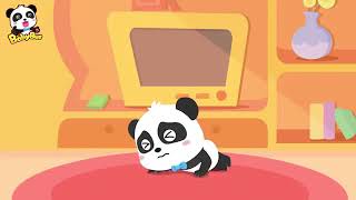 Babybus bayi panda lucu kaki bayi panda terluka bakteri pun datang_kids tv