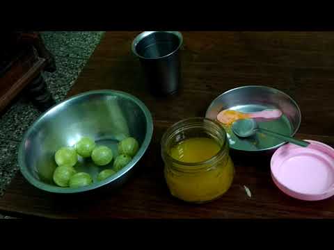 Como preservar Amla em água salgada