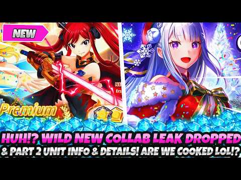 HUHHH!? WILD NEW GC COLLAB LEAKS JUST DROPPED!* + Part 2 Unit Info