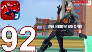 Spider Fighter 3 Gameplay Walkthrough Part 92 - Cat Woman vs Spider Man (iOS, Android) screenshot 4
