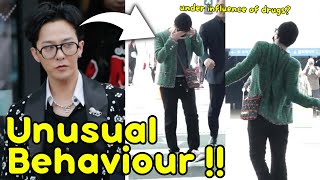 Being caught up in a drug case, G-Dragon behavior at the airport is suspected by netizens
