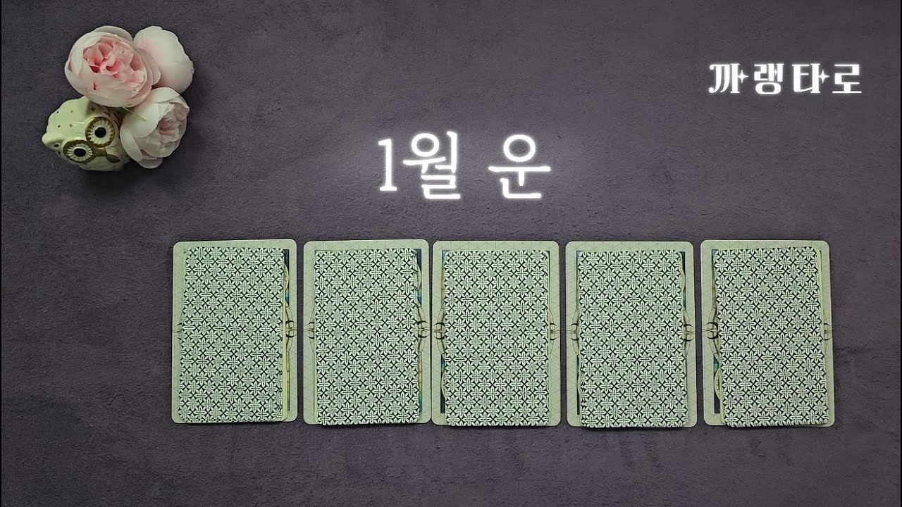 [타로]★1월 운★[자기계발]