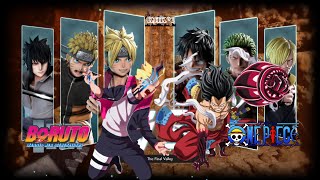 JUMP FORCE | Boruto isshiki, Naruto, Sasuke VS Luffy gear four, Zoro, Sanji